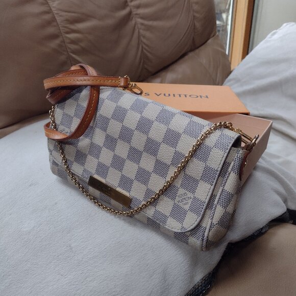 💙🤍 Louis Vuitton Full Set Discontinued Favorite Damier Azur - Picture 15 of 16